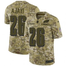 Men's Nike Philadelphia Eagles #26 Jay Ajayi Limited Camo 2018 Salute to Service NFL Jersey