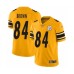 Men's Pittsburgh Steelers #84 Antonio Brown Limited Gold Inverted Legend Football Jersey