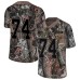 Men's Nike Seattle Seahawks #74 George Fant Limited Camo Rush Realtree NFL Jersey