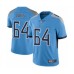 Men's Tennessee Titans #64 Nate Davis Light Blue Alternate Vapor Untouchable Limited Player Football Jersey