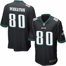 Men's Nike Philadelphia Eagles #80 Markus Wheaton Game Black Alternate NFL Jersey