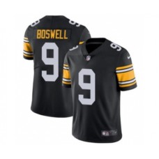 Men's Pittsburgh Steelers #9 Chris Boswell Black Vapor Untouchable Stitched Jersey