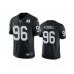 Men's Oakland Raiders #96 Clelin Ferrell Black 60th Anniversary Vapor Untouchable Limited Player 100th Season Football Jersey