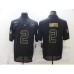 Men's Philadelphia Eagles #2 Jalen Hurts Black Nike 2020 Salute To Service Limited Stitched Jersey