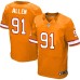 Men's Nike Tampa Bay Buccaneers #91 Beau Allen Elite Orange Glaze Alternate NFL Jersey