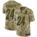 Men's Nike Pittsburgh Steelers #24 Coty Sensabaugh Limited Camo 2018 Salute to Service NFL Jersey