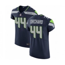 Men's Seattle Seahawks #44 Nate Orchard Navy Blue Team Color Vapor Untouchable Elite Player Football Jersey