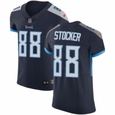 Men's Nike Tennessee Titans #88 Luke Stocker Navy Blue Team Color Vapor Untouchable Elite Player NFL Jersey