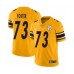 Men's Pittsburgh Steelers #73 Ramon Foster Limited Gold Inverted Legend Football Jersey