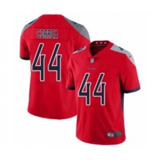 Men's Tennessee Titans #44 Kamalei Correa Limited Red Inverted Legend Football Jersey