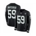 Men's Nike Oakland Raiders #59 Tahir Whitehead Limited Black Therma Long Sleeve NFL Jersey