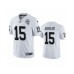 Men's Oakland Raiders #15 Nelson Agholor White 2020 Inaugural Season Vapor Limited Stitched Jersey