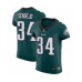 Men's Philadelphia Eagles #34 Andrew Sendejo Midnight Green Team Color Vapor Untouchable Elite Player Football Jersey