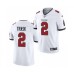 Men's Tampa Bay Buccaneers #2 Kyle Trask 2021 Football Draft White 2021 Vapor Untouchable Limited Stitched Jersey