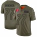 Men's Tampa Bay Buccaneers #77 Caleb Benenoch Limited Camo 2019 Salute to Service Football Jersey