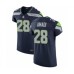 Men's Seattle Seahawks #28 Ugo Amadi Navy Blue Team Color Vapor Untouchable Elite Player Football Jersey