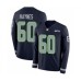 Men's Seattle Seahawks #60 Phil Haynes Limited Navy Blue Therma Long Sleeve Football Jersey