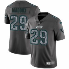 Men's Nike Philadelphia Eagles #29 Avonte Maddox Gray Static Vapor Untouchable Limited NFL Jersey