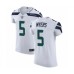 Men's Seattle Seahawks #5 Jason Myers White Vapor Untouchable Elite Player Football Jersey