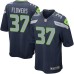 Men's Nike Seattle Seahawks #37 Tre Flowers Game Navy Blue Team Color NFL Jersey