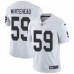 Men's Nike Oakland Raiders #59 Tahir Whitehead White Vapor Untouchable Limited Player NFL Jersey