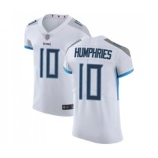 Men's Tennessee Titans #10 Adam Humphries White Vapor Untouchable Elite Player Football Jersey