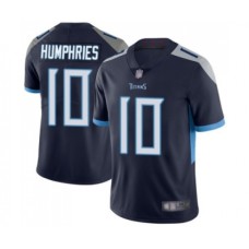 Men's Tennessee Titans #10 Adam Humphries Navy Blue Team Color Vapor Untouchable Limited Player Football Jersey