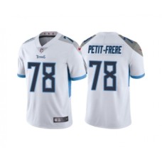 Men's Tennessee Titans #78 Nicholas Petit-Frere White Vapor Untouchable Stitched Jersey