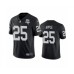 Men's Oakland Raiders #25 Eli Apple Black 2020 Inaugural Season Vapor Limited Stitched Jersey