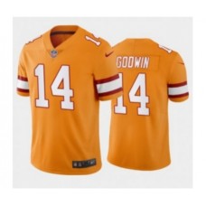 Men's Tampa Bay Buccaneers #14 Chris Godwin Orange Vapor Untouchable Limited Stitched Jersey