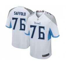 Men's Tennessee Titans #76 Rodger Saffold Game White Football Jersey