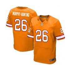 Men's Tampa Bay Buccaneers #26 Sean Murphy-Bunting Elite Orange Glaze Alternate Football Jersey