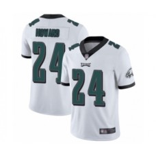 Men's Philadelphia Eagles #24 Jordan Howard White Vapor Untouchable Limited Player Football Jersey