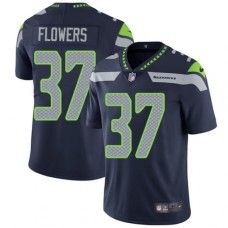 Men's Nike Seattle Seahawks #37 Tre Flowers Navy Blue Team Color Vapor Untouchable Limited Player NFL Jersey