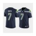 Men's Seattle Seahawks #7 Geno Smith Navy Vapor Untouchable Limited Stitched Jersey