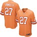 Men's Nike Tampa Bay Buccaneers #27 Ronald Jones II Game Orange Glaze Alternate NFL Jersey