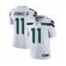 Men's Seattle Seahawks #11 Gary Jennings Jr. White Vapor Untouchable Limited Player Football Jersey