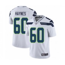 Men's Seattle Seahawks #60 Phil Haynes White Vapor Untouchable Limited Player Football Jersey