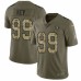 Men's Nike Oakland Raiders #99 Arden Key Limited Olive/Camo 2017 Salute to Service NFL Jersey