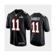 Men's Tampa Bay Buccaneers #11 Gabbert Black game Super Bowl LV Stitched Jersey