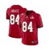 Men's Tampa Bay Buccaneers #84 Cameron Brate Red 2021 Super Bowl LV Stitched Jersey