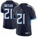 Men's Nike Tennessee Titans #21 Malcolm Butler Navy Blue Team Color Vapor Untouchable Limited Player NFL Jersey