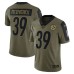 Men's Pittsburgh Steelers #39 Minkah Fitzpatrick Nike Olive 2021 Salute To Service Limited Player Stitched Jersey