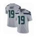 Men's Seattle Seahawks #19 Penny Hart Gray Vapor Untouchable Limited Stitched Jersey