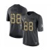 Men's Pittsburgh Steelers #88 Nick Vannett Limited Black 2016 Salute to Service Football Stitched Jersey