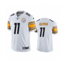 Pittsburgh Steelers #11 Chase Claypool White Vapor Untouchable Limited Stitched Jersey