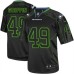 Men's Nike Seattle Seahawks #49 Shaquem Griffin Elite Lights Out Black NFL Jersey