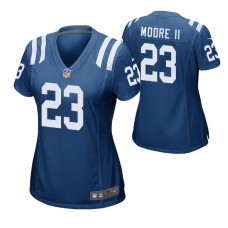 Women Indianapolis Colts #23 Kenny Moore II Royal Nike Game Jersey