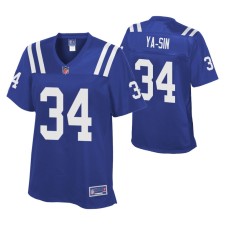 Indianapolis Colts Rock Ya-Sin Royal Pro Line Player Jersey