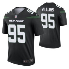 Quinnen Williams New York Jets Black 2019 NFL Draft Color Rush Legend Jersey